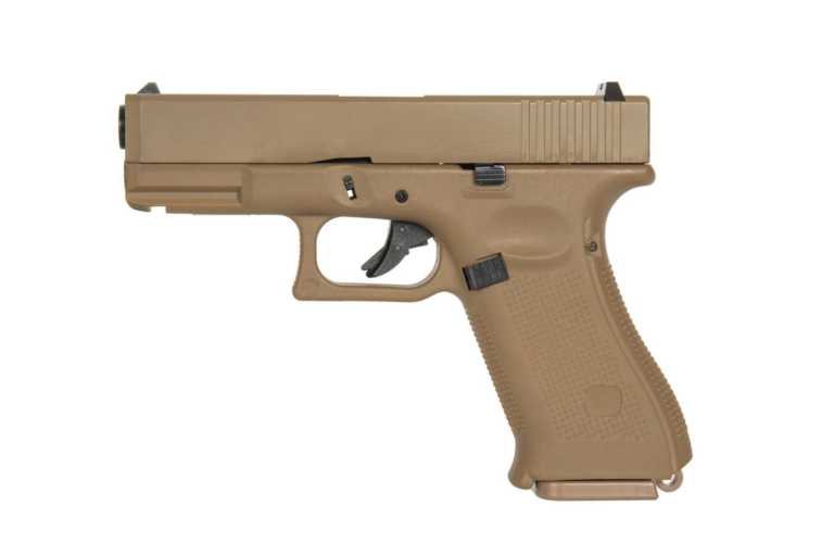 Glock 19x Gen 5 Tan Warfare Shop 30