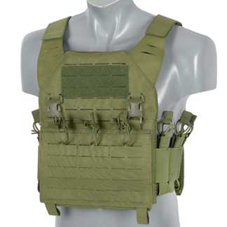 LASER-CUT BUCKLE-UP OPERATOR PLATE CARRIER OD GREEN